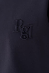 Regleam Tシャツ　ネイビー　エンボスロゴTシャツ　リグリーム エンボスTシャツ｜EMBOSS TEEの通販｜regleam