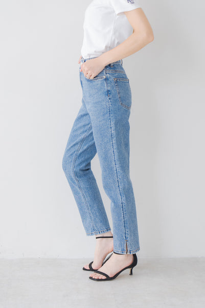 【7月12日(金)20:00〜 販売開始】STORYコラボ 綿麻ストレッチデニム｜COTTON LINEN STRETCH DENIM