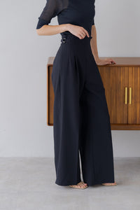 サイドベルトワイドパンツ｜SIDE BELT WIDE PANTSの通販｜regleam