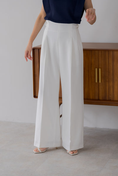 [Pre-orders start from 12:00 on Tuesday, July 2nd] Side belt wide pants | SIDE BELT WIDE PANTS