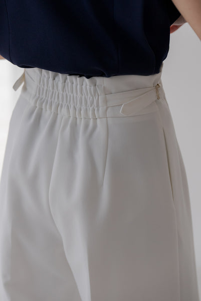 【7月2日(火)12:00〜 受注予約開始】サイドベルトワイドパンツ｜SIDE BELT WIDE PANTS