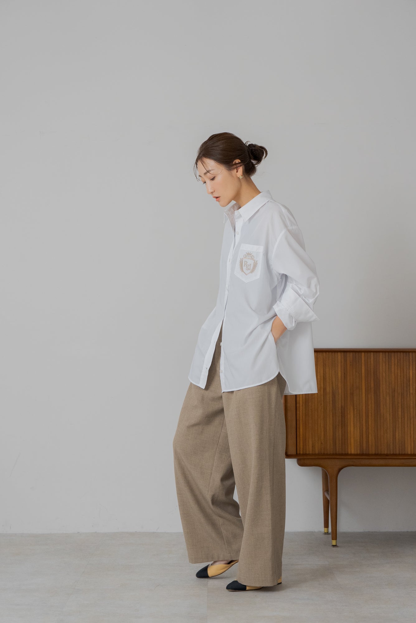 regleam バックロゴビッグシャツ バッグロゴビッグシャツ｜BACK LOGO BIG SHIRTの通販｜regleam