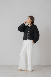 ブークレボタンジャケット｜BOUCLE BUTTON JACKETの通販｜regleam