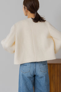 regleam ブークレボタンジャケット ブークレボタンジャケット｜BOUCLE BUTTON JACKETの通販｜regleam