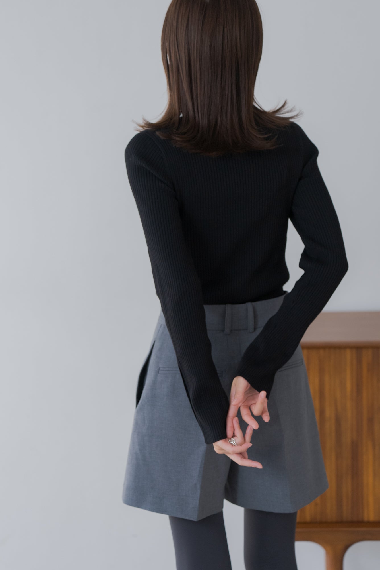 リブタートルネック｜RIBBED TURTLE NECKの通販｜regleam