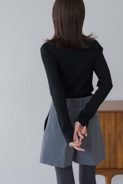 【12月9日(火)20:00〜 販売開始】リブタートルネック｜RIBBED TURTLE NECK