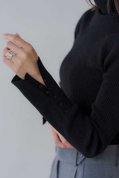 【12月9日(火)20:00〜 販売開始】リブタートルネック｜RIBBED TURTLE NECK