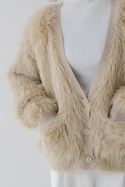 [Pre-orders start from 20:00 on Friday, October 11th] Fur military coat | FUR MILITARY COAT