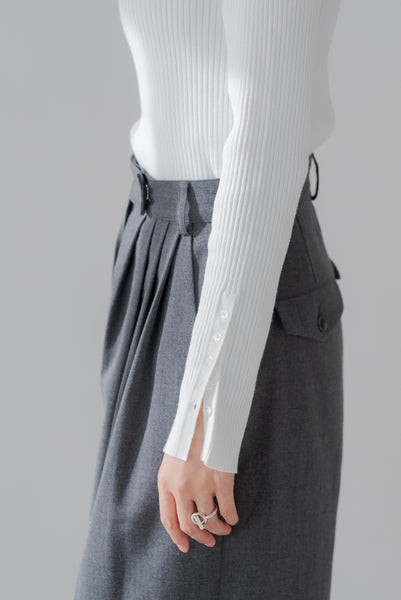 【12月9日(火)20:00〜 販売開始】リブタートルネック｜RIBBED TURTLE NECK