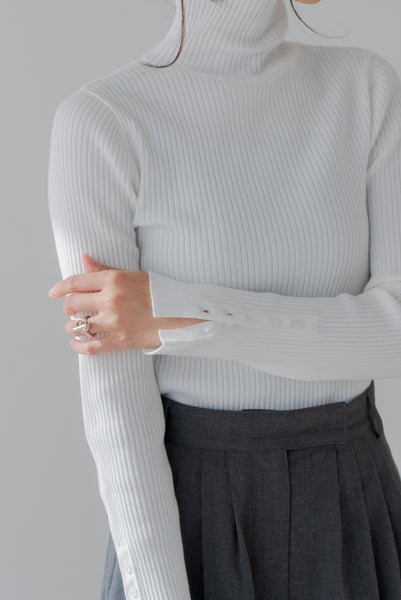 【12月9日(火)20:00〜 販売開始】リブタートルネック｜RIBBED TURTLE NECK
