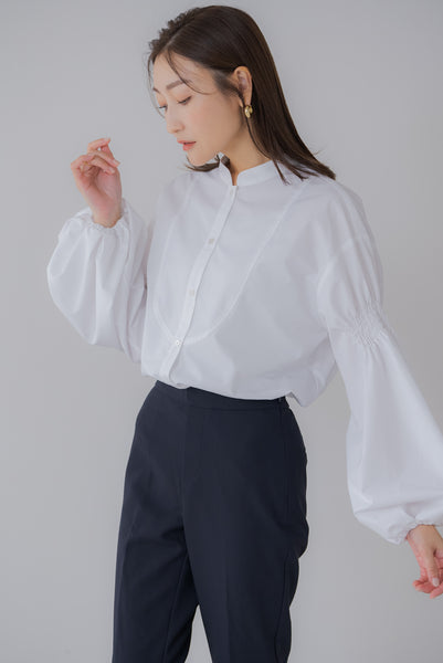 【11月27日(水)20:00〜 販売開始】袖ボリュームブラウス｜SLEEVE VOLUME BLOUSE