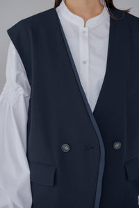 Etrarium Gilet ジレ レイヤード風ジレ｜LAYERED GILETの通販｜regleam