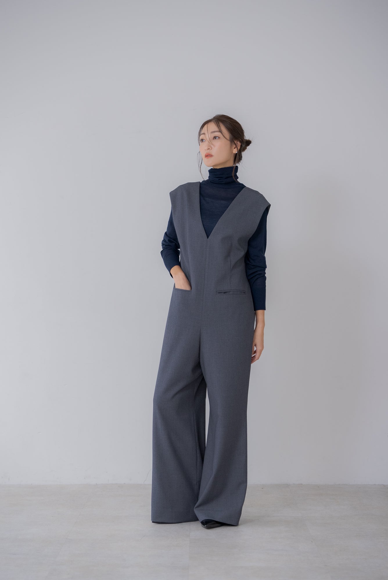 regleam オールインワン　グレー　Sサイズ オールインワン｜ALL IN ONEの通販｜regleam