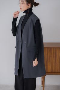レイヤード風ジレ｜LAYERED GILETの通販｜regleam