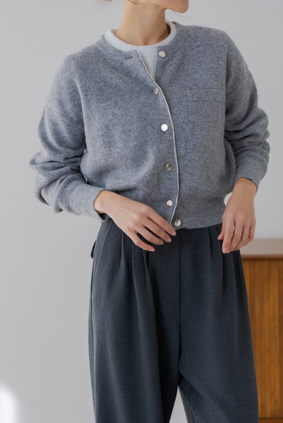 【12月23日(月)20:00〜 販売開始】パイピング ショートカーディガン｜PIPING SHORT CARDIGAN