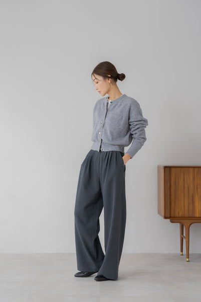 【12月23日(月)20:00〜 販売開始】サイドファスナータックワイドパンツ｜SIDE ZIPPER TUCK WIDE PANTS