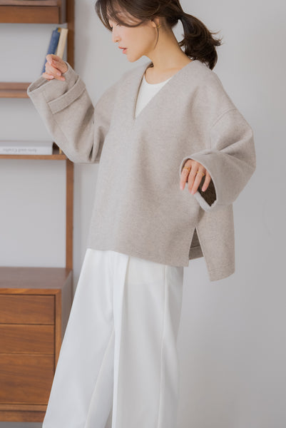 ウールライクプルオーバー｜WOOL-LIKE PULLOVER