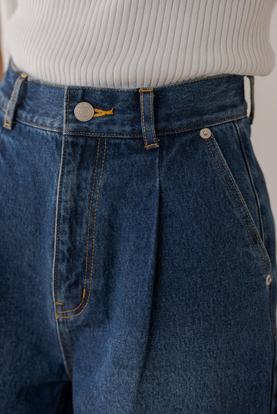 【2月12日(水)20:00〜 販売開始】タックワイドデニム｜TUCK WIDE  DENIM