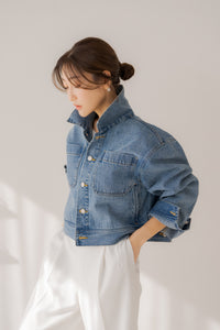 タックデニムジャケット｜TUCK DENIM JACKETの通販｜regleam