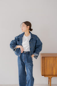 タックデニムジャケット｜TUCK DENIM JACKETの通販｜regleam