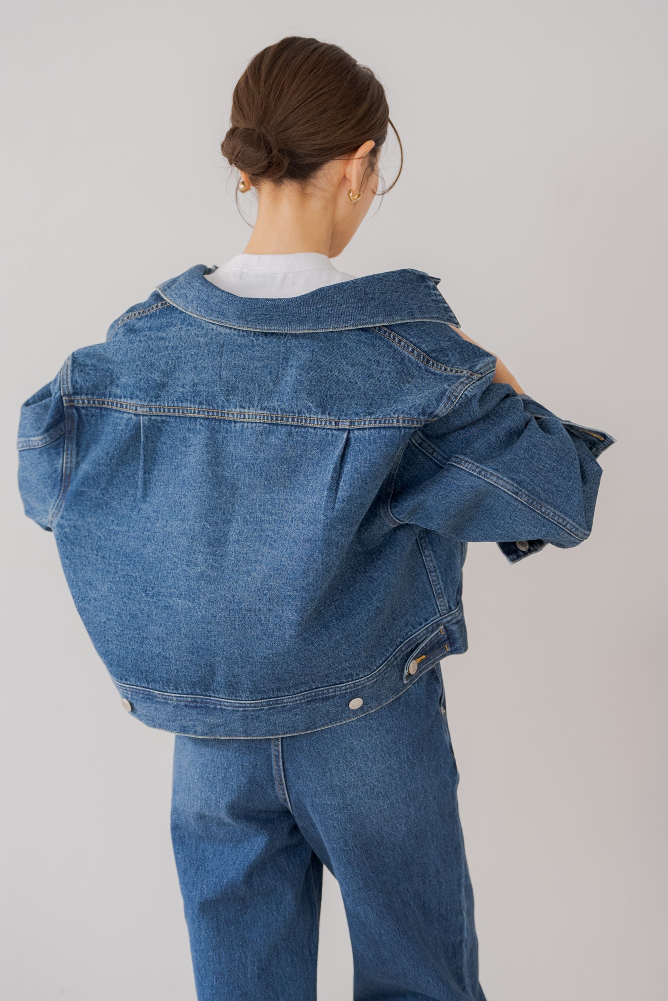 タックデニムジャケット｜TUCK DENIM JACKETの通販｜regleam