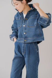 タックデニムジャケット｜TUCK DENIM JACKETの通販｜regleam