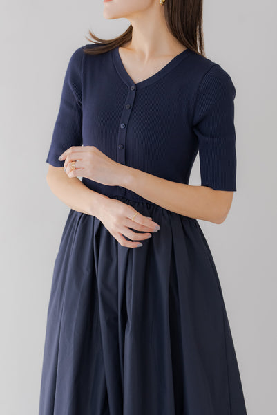 【5月12日(月)20:00〜 販売開始】2wayドッキングワンピース｜2way DOCKING DRESS