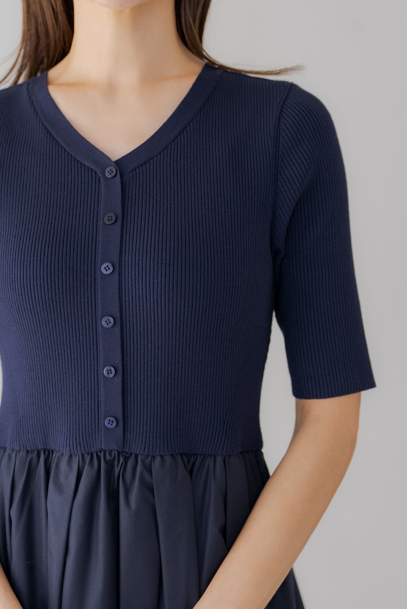 リグリーム　2wayドッキングワンピース　ネイビー　M 2wayドッキングワンピース｜2way DOCKING DRESSの通販｜regleam