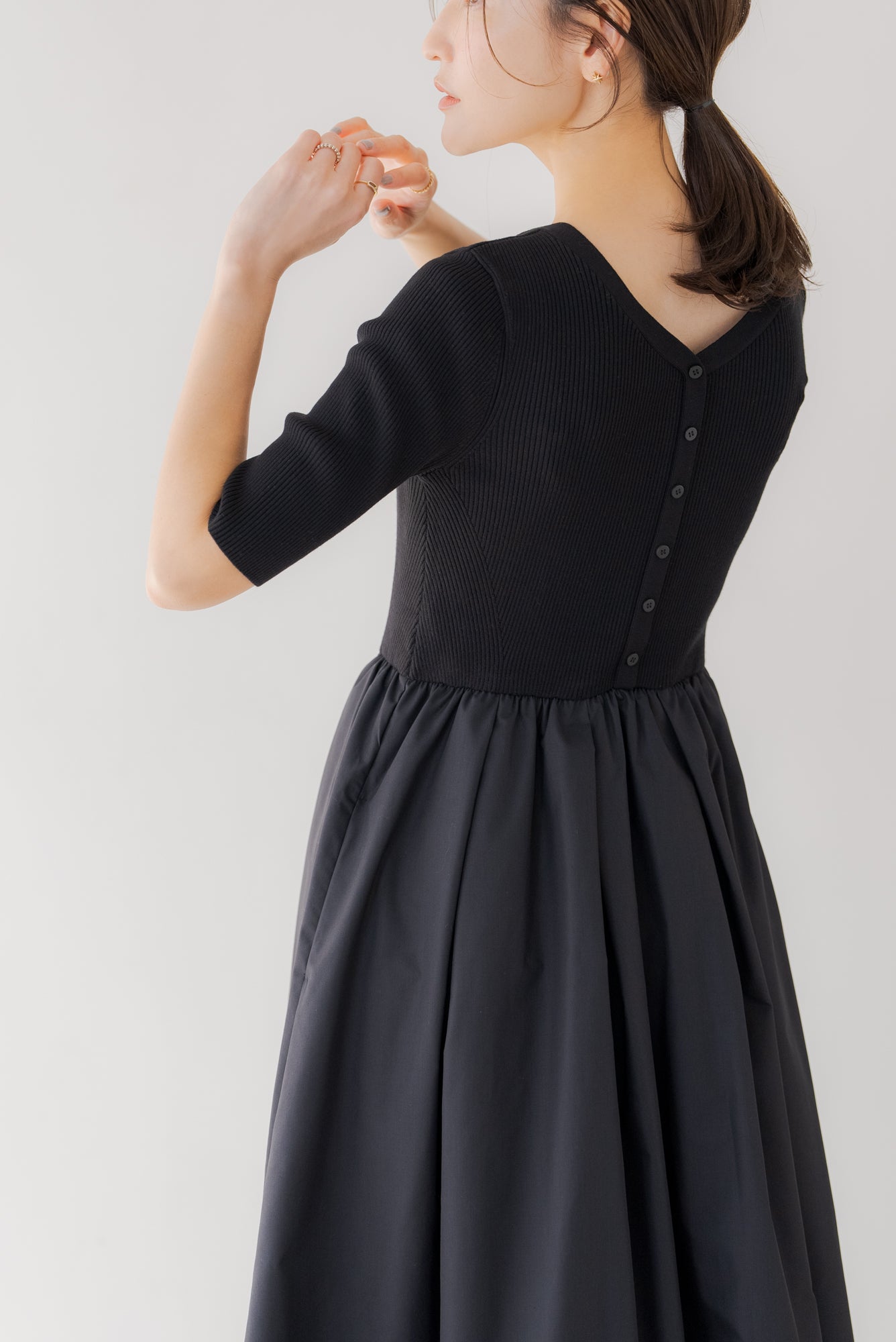 【5月12日(月)20:00〜 販売開始】2wayドッキングワンピース｜2way DOCKING DRESS