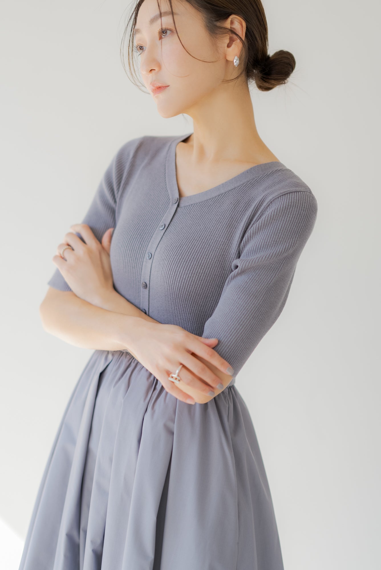 【5月12日(月)20:00〜 販売開始】2wayドッキングワンピース｜2way DOCKING DRESS