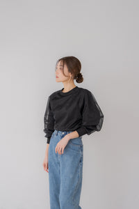 レイヤードチュールプルオーバー｜LAYERED TULLE PULLOVERの通販｜regleam