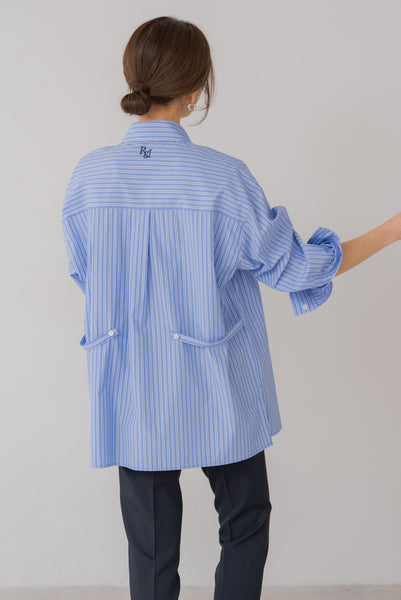 【4月24日(木)12:00〜 受注予約開始】バックロゴビッグシャツ｜BACK LOGO BIG SHIRT