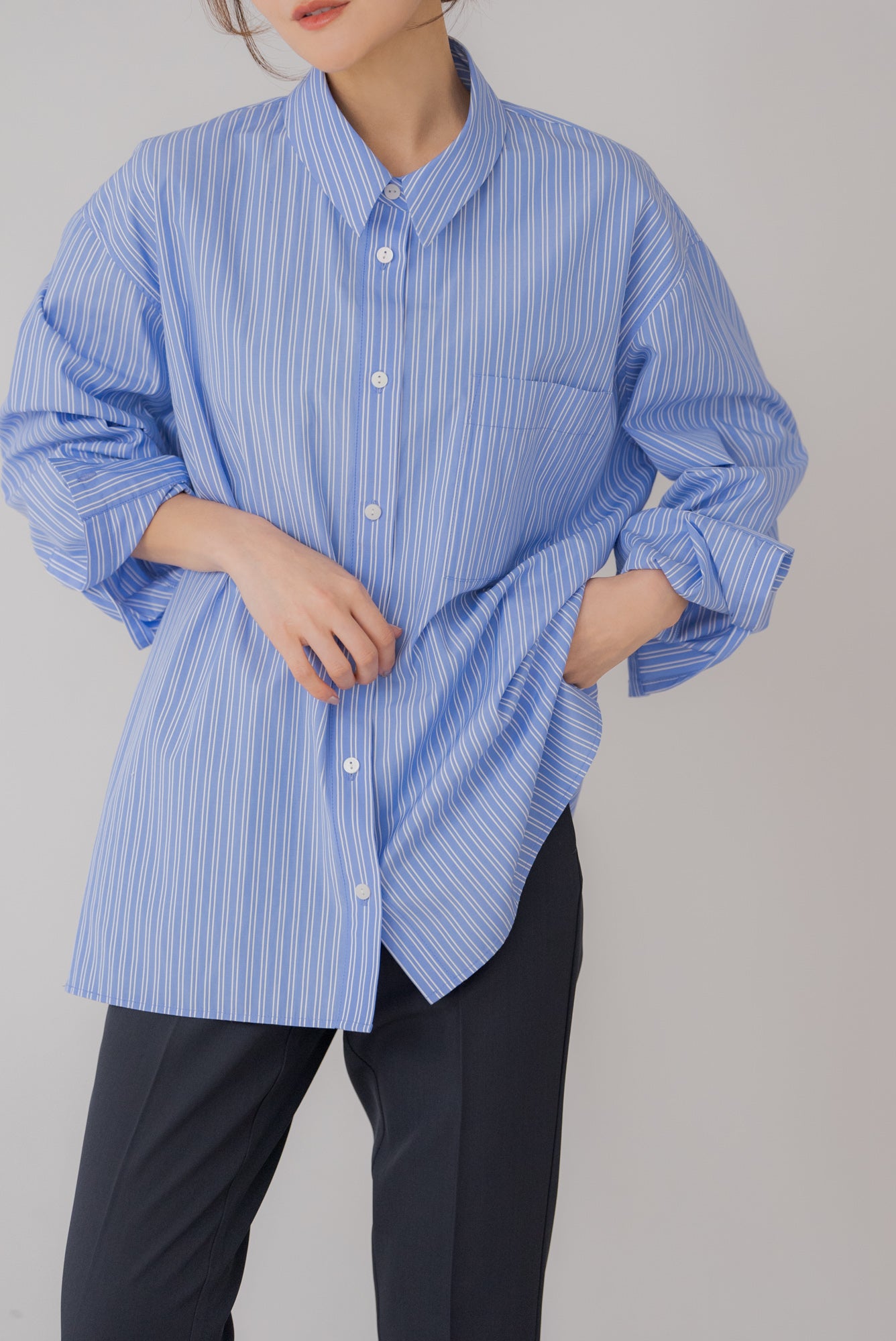 regleam バックロゴビッグシャツ　ホワイト バッグロゴビッグシャツ｜BACK LOGO BIG SHIRTの通販｜regleam