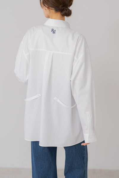 【4月24日(木)12:00〜 受注予約開始】バックロゴビッグシャツ｜BACK LOGO BIG SHIRT