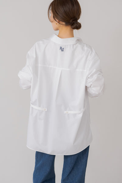 【4月24日(木)12:00〜 受注予約開始】バックロゴビッグシャツ｜BACK LOGO BIG SHIRT