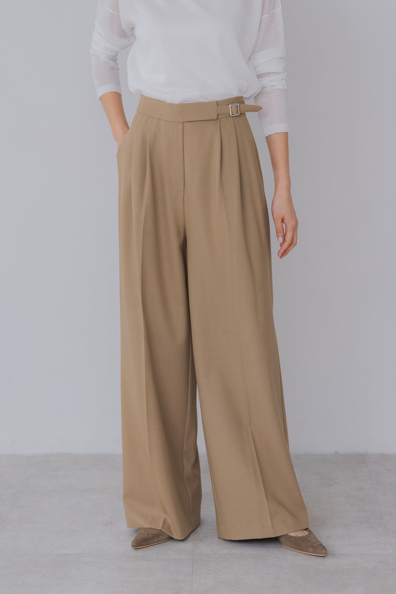 【5月12日(月)20:00〜 販売開始】グルカタックワイドパンツ｜GURKHA TUCK WIDE PANTS