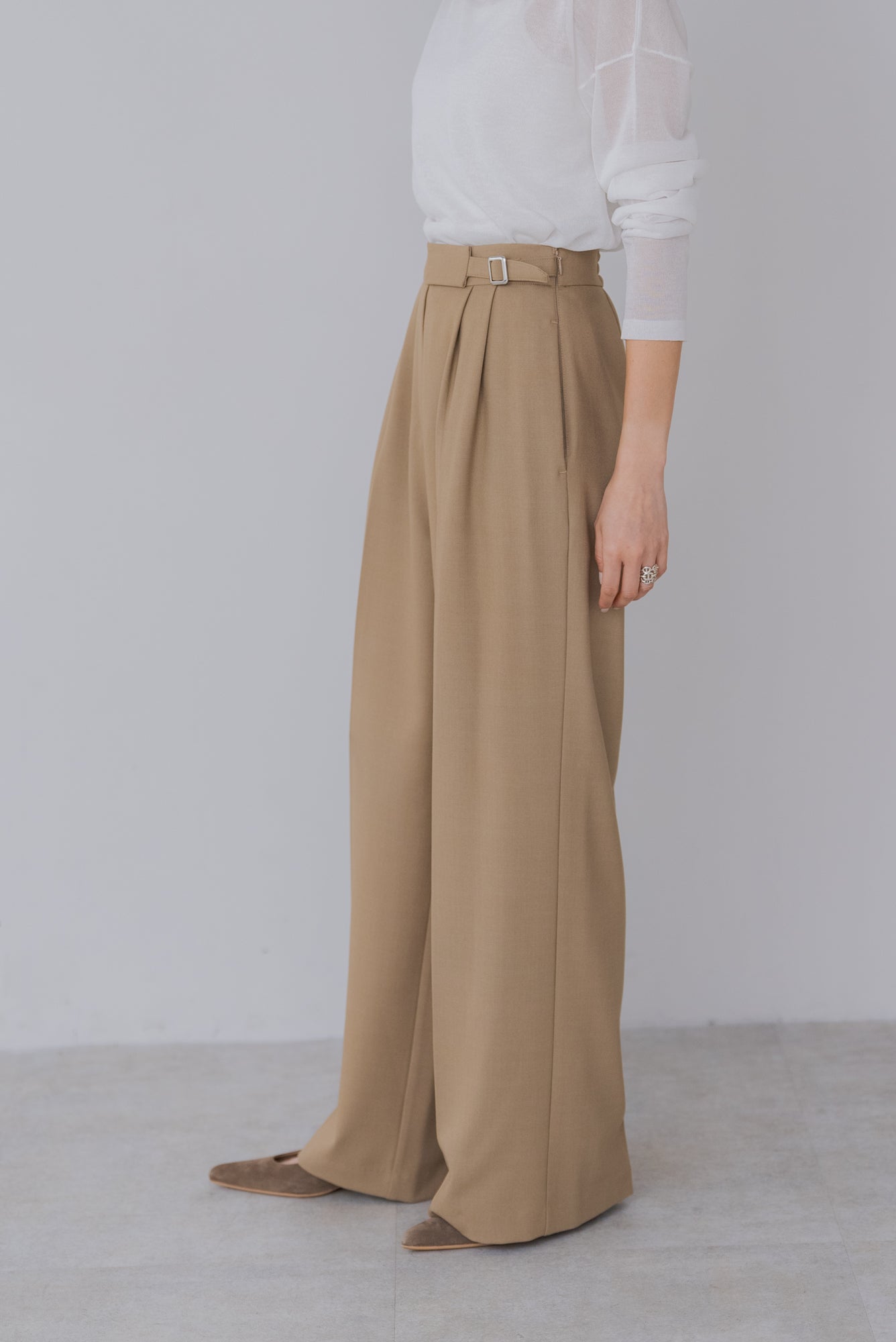 グルカタックワイドパンツ｜GURKHA TUCK WIDE PANTSの通販｜regleam