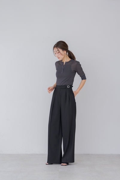 【5月12日(月)20:00〜 販売開始】グルカタックワイドパンツ｜GURKHA TUCK WIDE PANTS