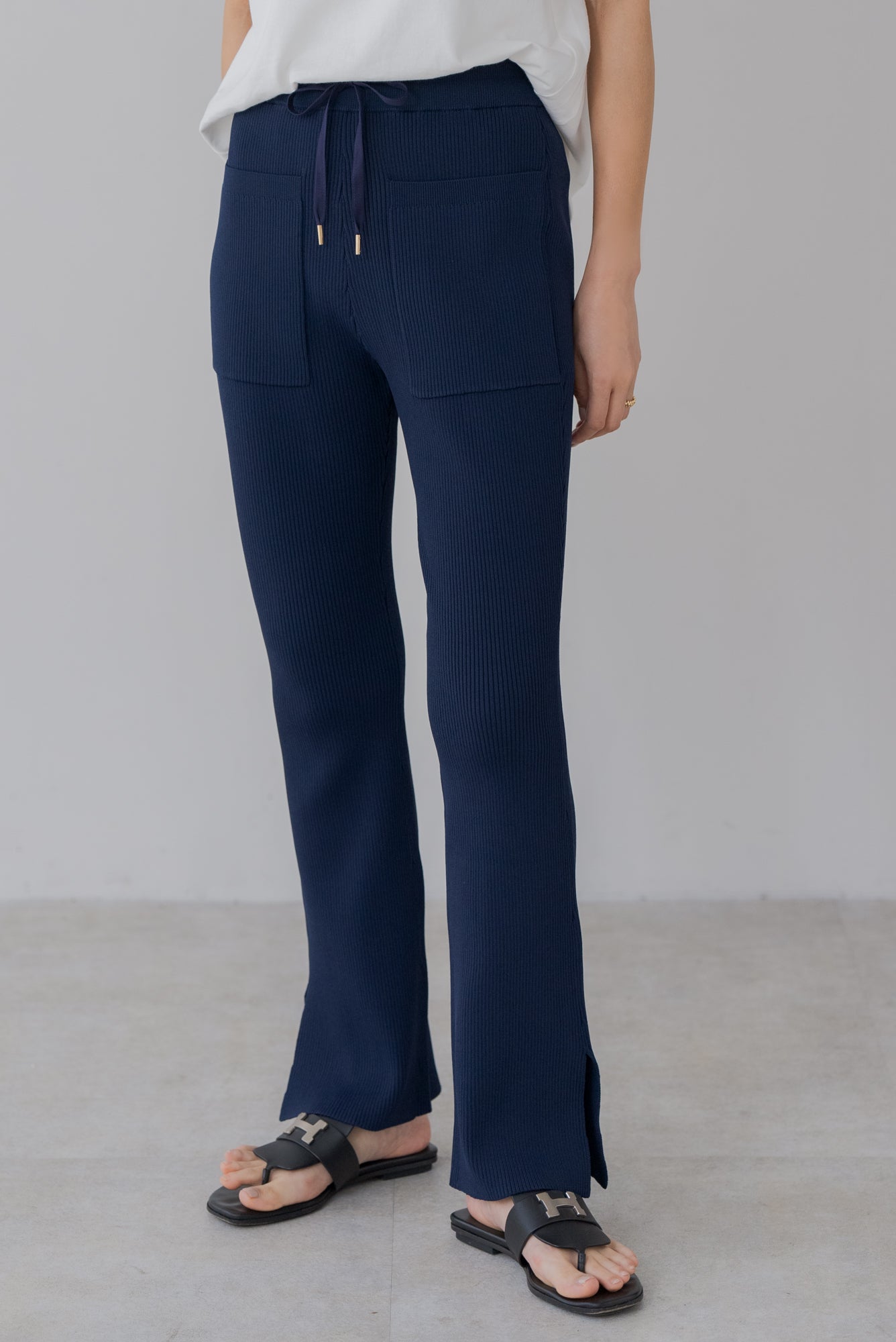 【8月25日(月)20:00〜 再販開始】サマーニットポケットパンツ｜SUMMER KNIT POCKET PANTS