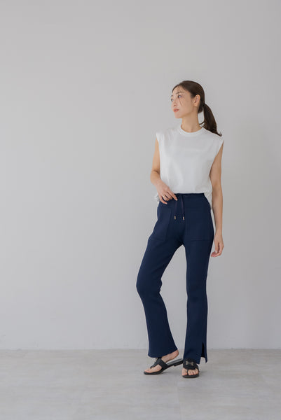 【8月25日(月)20:00〜 再販開始】サマーニットポケットパンツ｜SUMMER KNIT POCKET PANTS