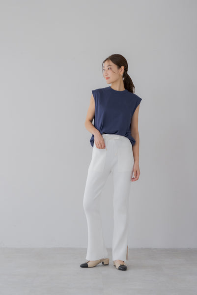 【8月25日(月)20:00〜 再販開始】サマーニットポケットパンツ｜SUMMER KNIT POCKET PANTS