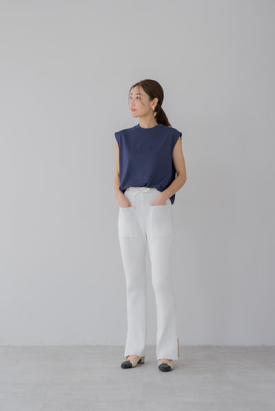 【8月25日(月)20:00〜 再販開始】サマーニットポケットパンツ｜SUMMER KNIT POCKET PANTS