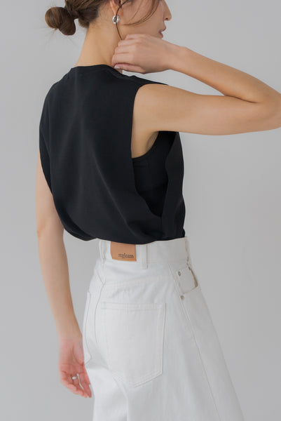 【7月14日(月)20:00〜 販売開始】サイドオープンノースリニット｜SIDE OPEN NO SLEEVE KNIT
