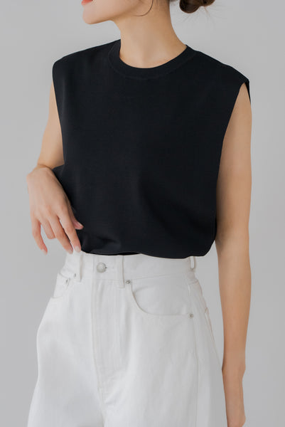 【7月14日(月)20:00〜 販売開始】サイドオープンノースリニット｜SIDE OPEN NO SLEEVE KNIT