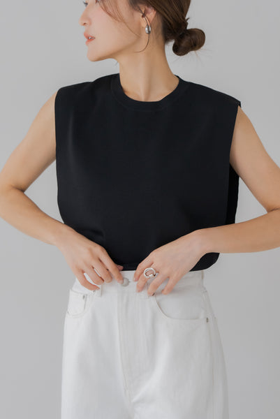 【7月14日(月)20:00〜 販売開始】サイドオープンノースリニット｜SIDE OPEN NO SLEEVE KNIT