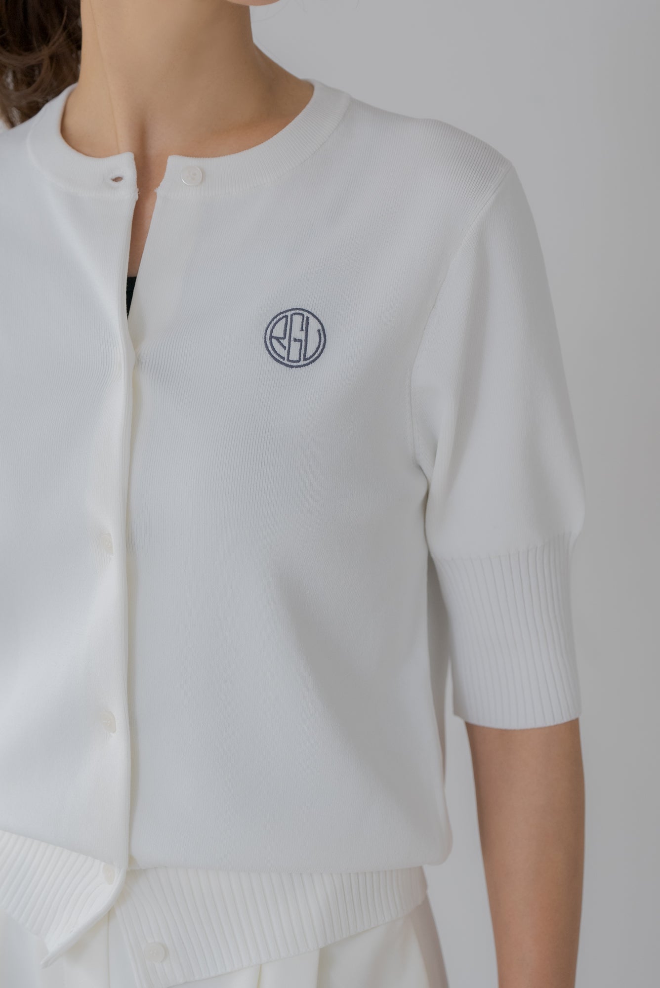 regleamサークルロゴカーディガン CIRCLE LOGO CARDIGAN サークルロゴカーディガン｜CIRCLE LOGO CARDIGANの通販｜regleam
