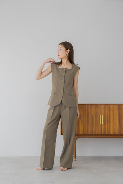 【7月23日(水)20:00〜 販売開始】スクエアネックベスト｜SQUARE NECK VEST