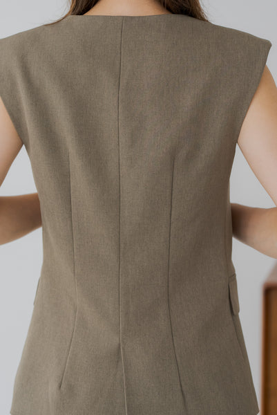 【7月23日(水)20:00〜 販売開始】スクエアネックベスト｜SQUARE NECK VEST
