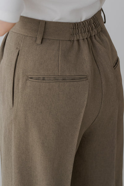 【7月23日(水)20:00〜 販売開始】ベーシックスリータックパンツ｜BASIC THREE TUCK PANTS