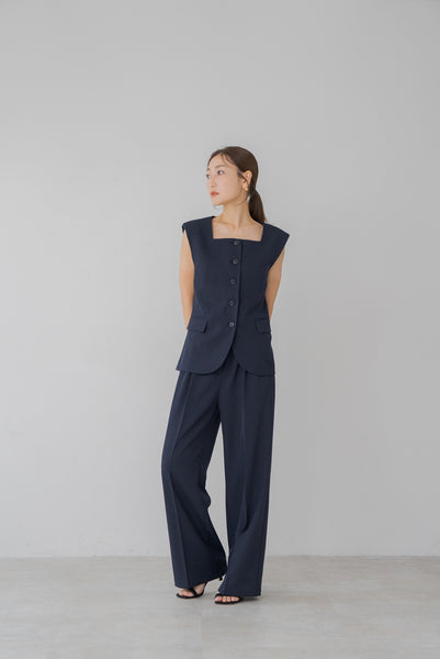 【7月23日(水)20:00〜 販売開始】スクエアネックベスト｜SQUARE NECK VEST